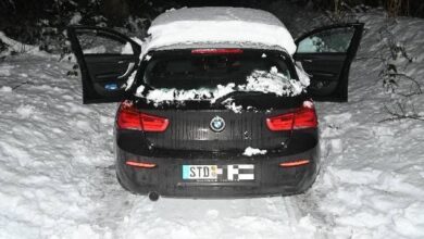 Auto im Schnee