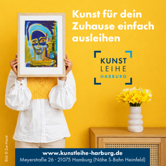 Kunstleihe Harburg Heimfeld Kunst für Zuhause